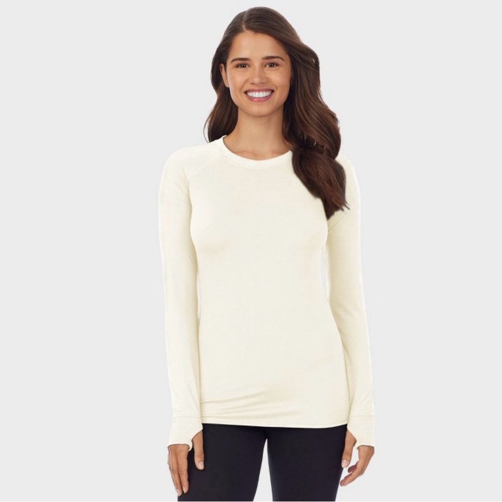 Elegant Cream Long Sleeve Women's Top
SKU #32